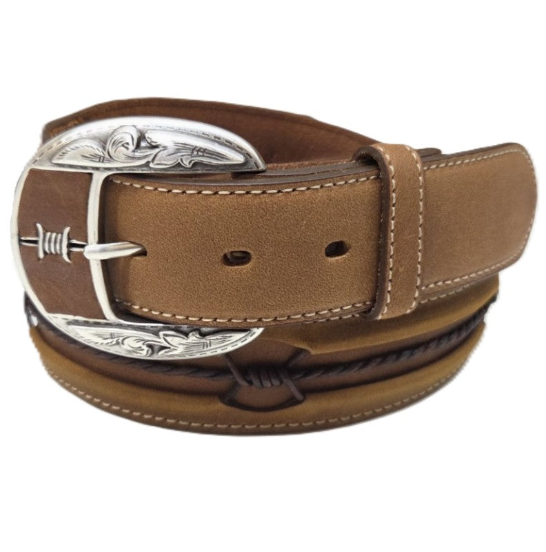 JUSTIN - FENCED IN LEATHER BELT