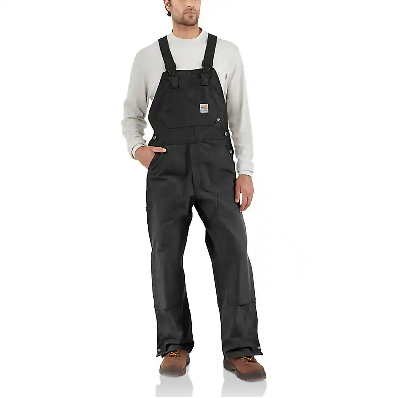 CARHARTT FR - FLAME RESISTANT LOOSE FIT DUCK BIB OVERALL - 101627 CARHARTT FR - FLAME RESISTANT LOOSE FIT DUCK BIB OVERALL - 101627