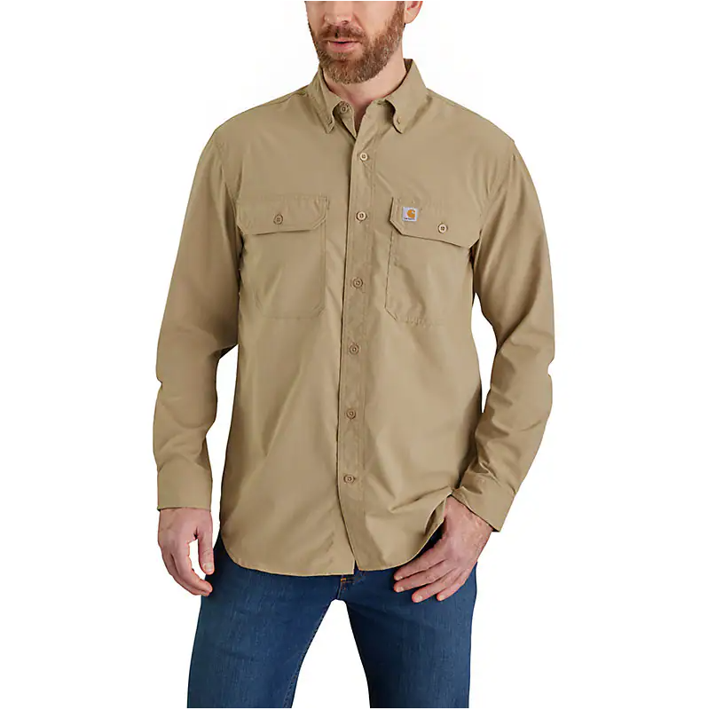 CARHARTT - FORCE RELAXED FIT LIGHTWEIGHT LONG-SLEEVE SHIRT - 105291
