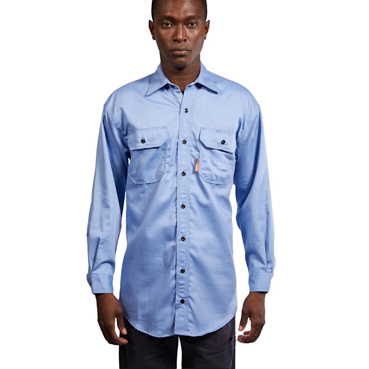 RASCO - FR 88/12 UNIFORM SHIRT - WORK BLUE - FR1305WB