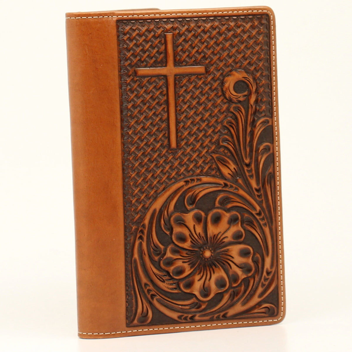 M&F - TOOLED LEATHER BIBLE COVER