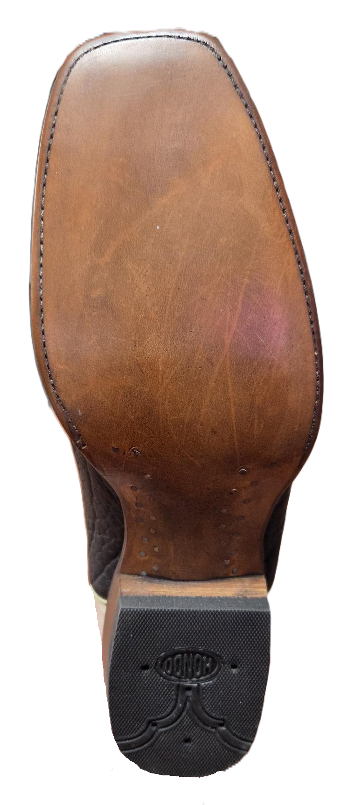 HONDO - MEN'S 12" OILED BULLHIDE NARROW SQUARE - 2508