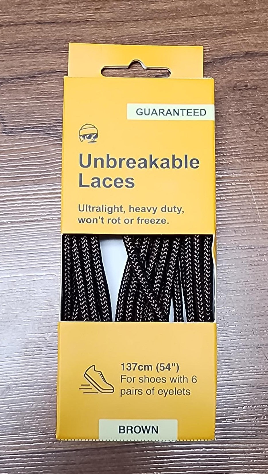 ADVENTURE ANDY - UNBREAKABLE LACES