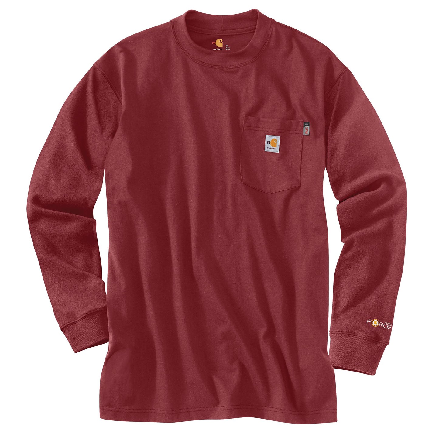 CARHARTT FR - FLAME RESISTANT FORCE® COTTON LONG-SLEEVE T-SHIRT - 100235-DBD