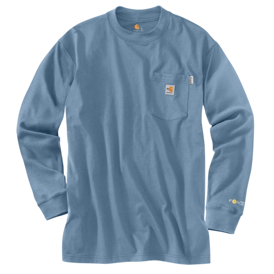 CARHARTT FR - FLAME RESISTANT FORCE® COTTON LONG-SLEEVE T-SHIRT - 100235-465