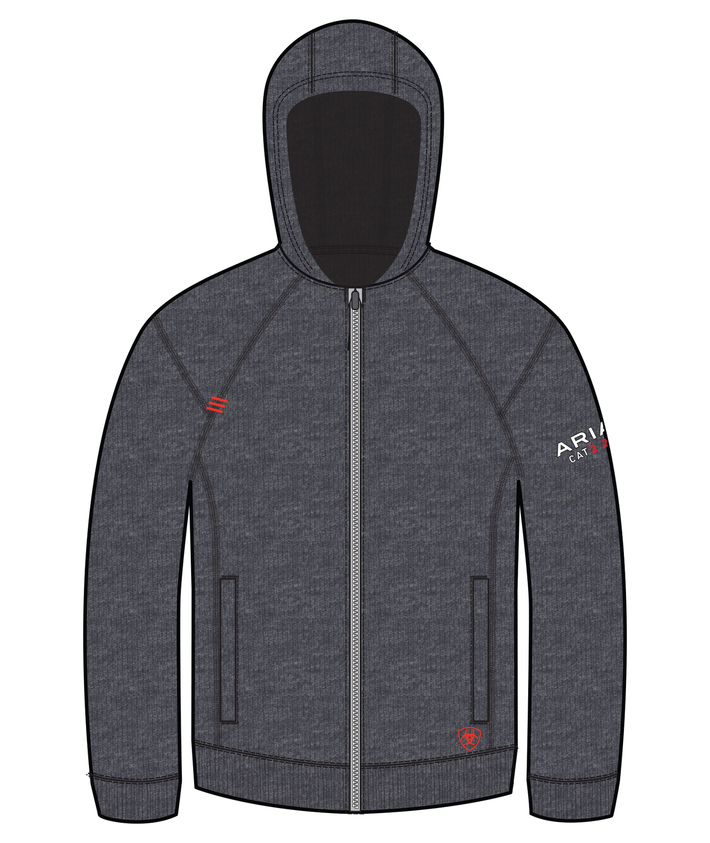 ARIAT FR - FR REV FULL ZIP HOODIE - 10062320