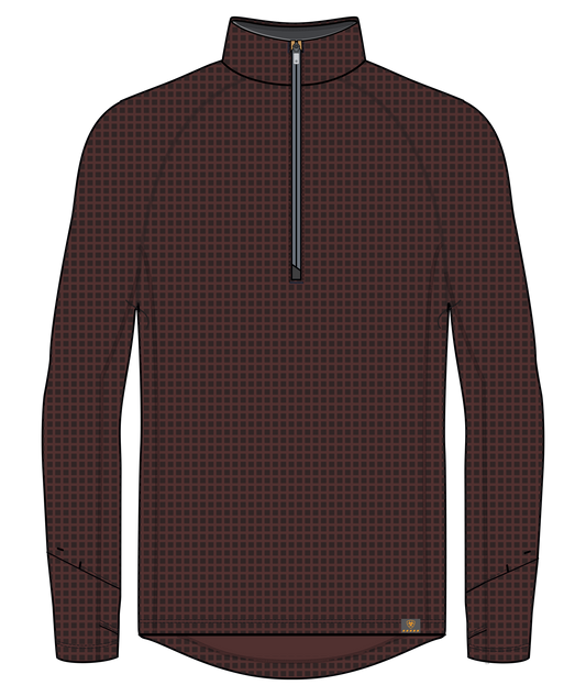 ARIAT - REBAR GRIDWORK BASELAYER 1/4 ZIP T-SHIRT - 10062609