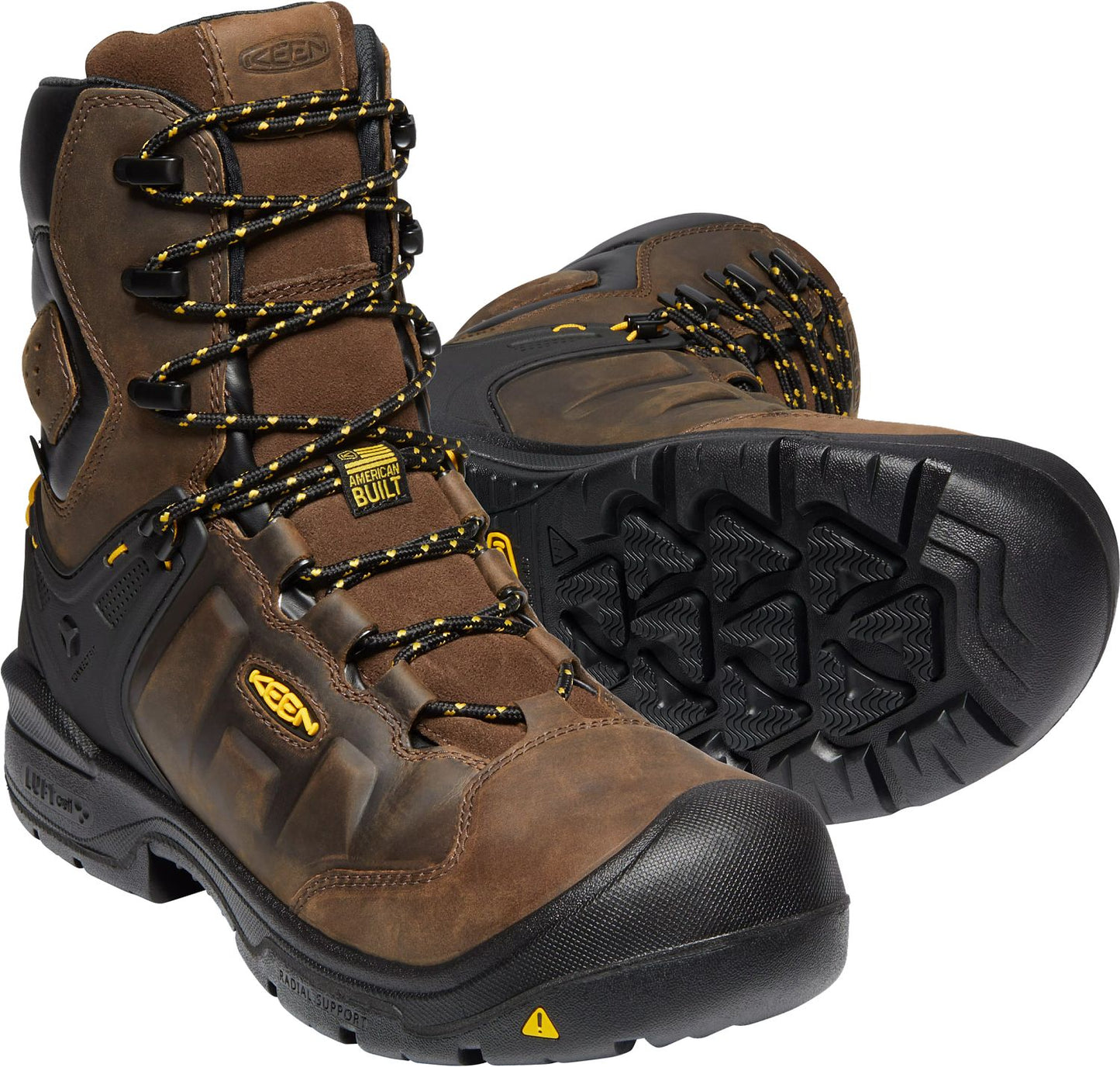 KEEN - 8" MEN'S DOVER - WATERPROOF (CARBON-FIBER TOE) - 1024186