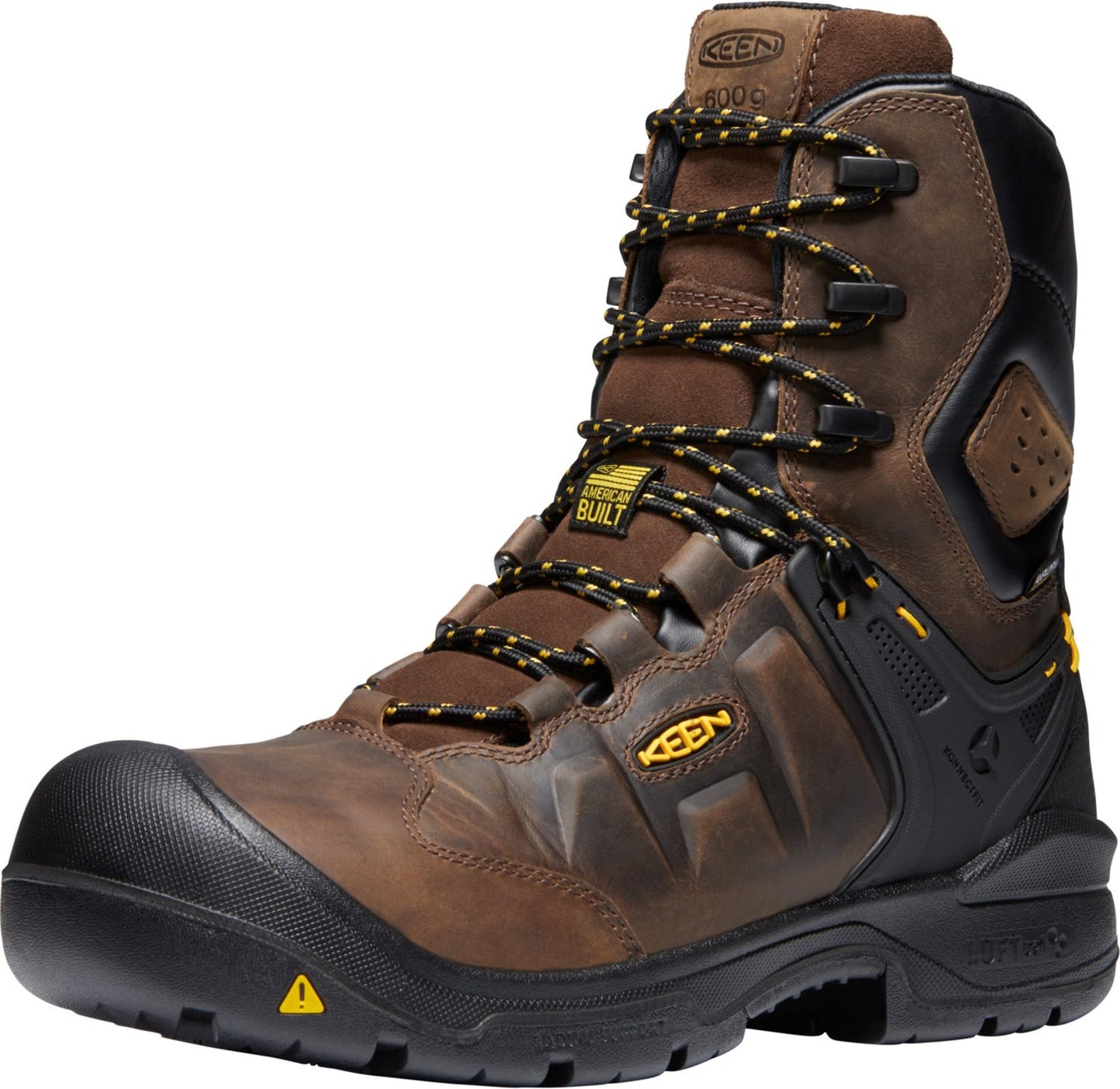 KEEN - 8" MEN'S DOVER - 600G INSULATED - WATERPROOF (CARBON-FIBER TOE) - 1024222