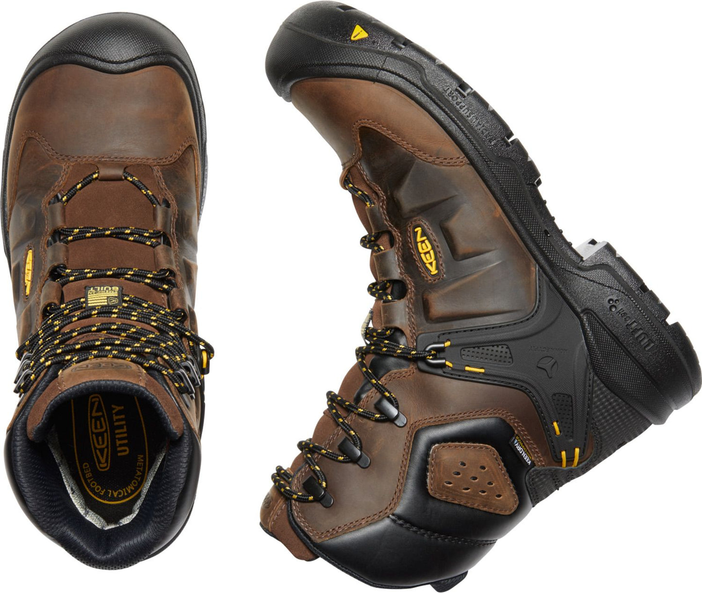 KEEN - 8" MEN'S DOVER - 600G INSULATED - WATERPROOF (CARBON-FIBER TOE) - 1024222