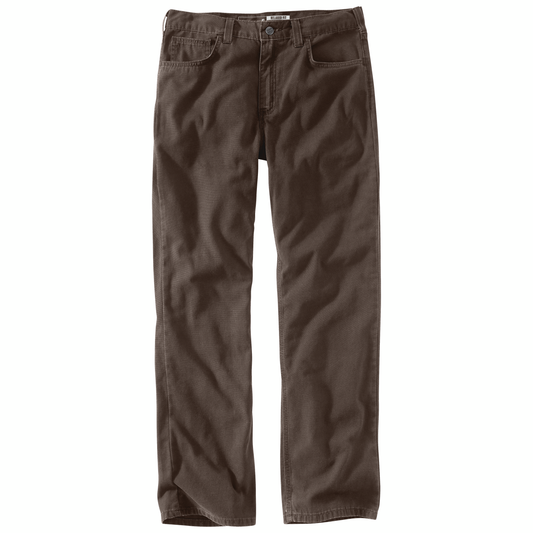 CARHARTT - RUGGED FLEX RELAXED FIT CANVAS 5-POCKET WORK PANT - 102517