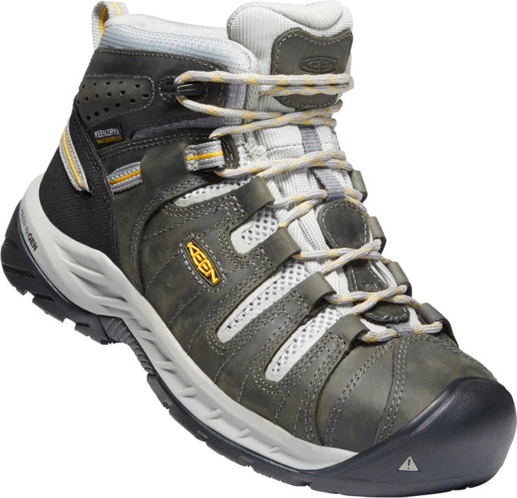 KEEN - WOMEN'S FLINT II MID - WATERPROOF (STEEL TOE)