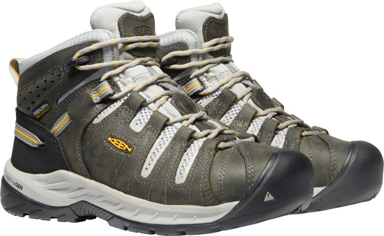 KEEN - WOMEN'S FLINT II MID - WATERPROOF (STEEL TOE)