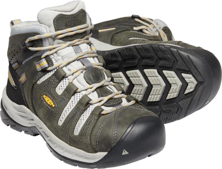 KEEN - WOMEN'S FLINT II MID - WATERPROOF (STEEL TOE)