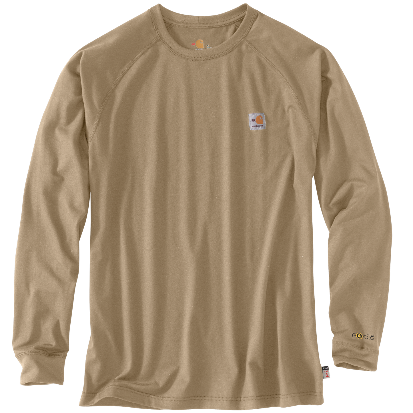 CARHARTT FR - FLAME RESISTANT FORCE RELAXED FIT LIGHTWEIGHT LONG-SLEEVE T-SHIRT - 102904-250