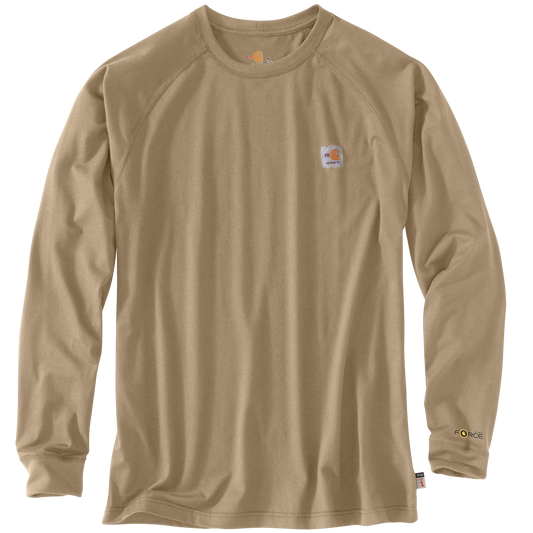 CARHARTT FR - FLAME RESISTANT FORCE RELAXED FIT LIGHTWEIGHT LONG-SLEEVE T-SHIRT - 102904-250