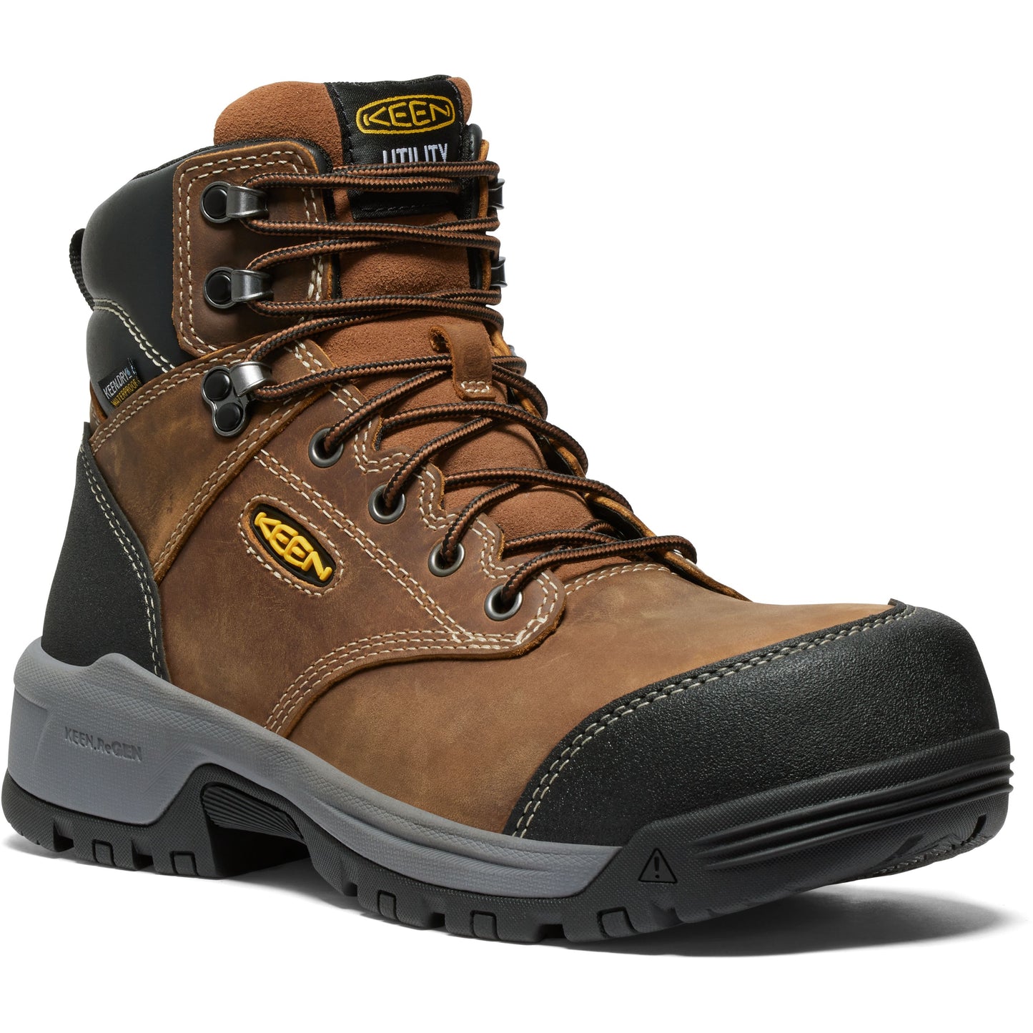 KEEN - 6" MEN'S EVANSTON BOOT - WATERPROOF (CARBON-FIBER TOE) - 1029149