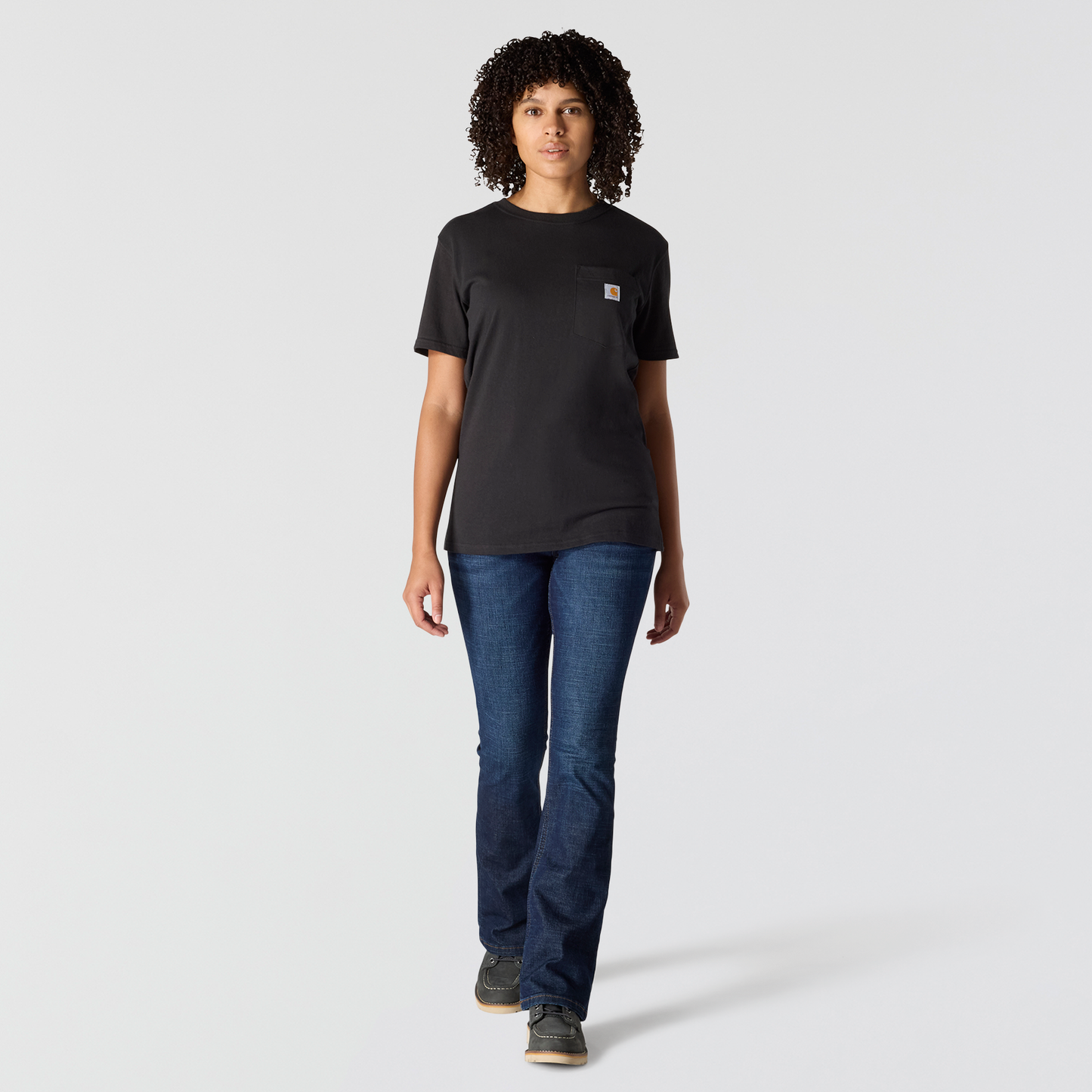 CARHARTT - WOMEN'S LOOSE FIT HEAVYWEIGHT SHORT-SLEEVE POCKET T-SHIRT - 103067