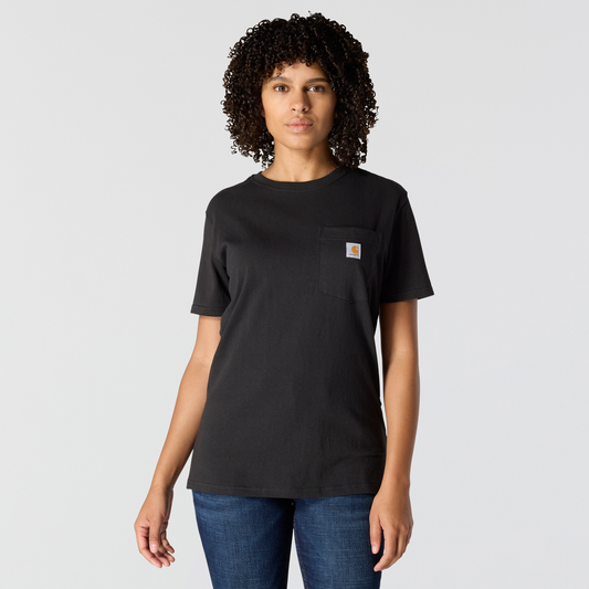 CARHARTT - WOMEN'S LOOSE FIT HEAVYWEIGHT SHORT-SLEEVE POCKET T-SHIRT - 103067