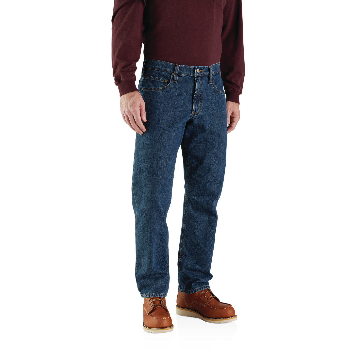 CARHARTT - RELAXED FIT STRAIGHT LEG LINED JEAN - 104942