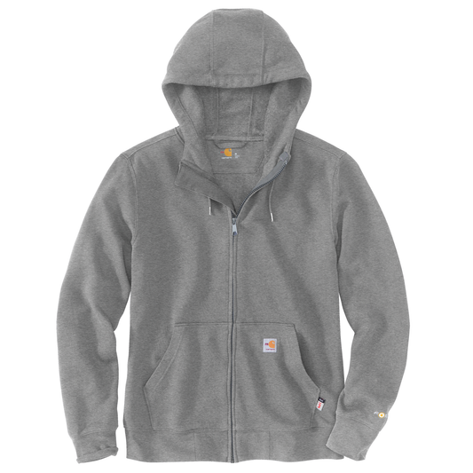 CARHARTT FR - WOMEN'S FLAME RESISTANT FORCE RELAXED FIT MIDWEIGHT ZIP-FRONT SWEATSHIRT - 105284