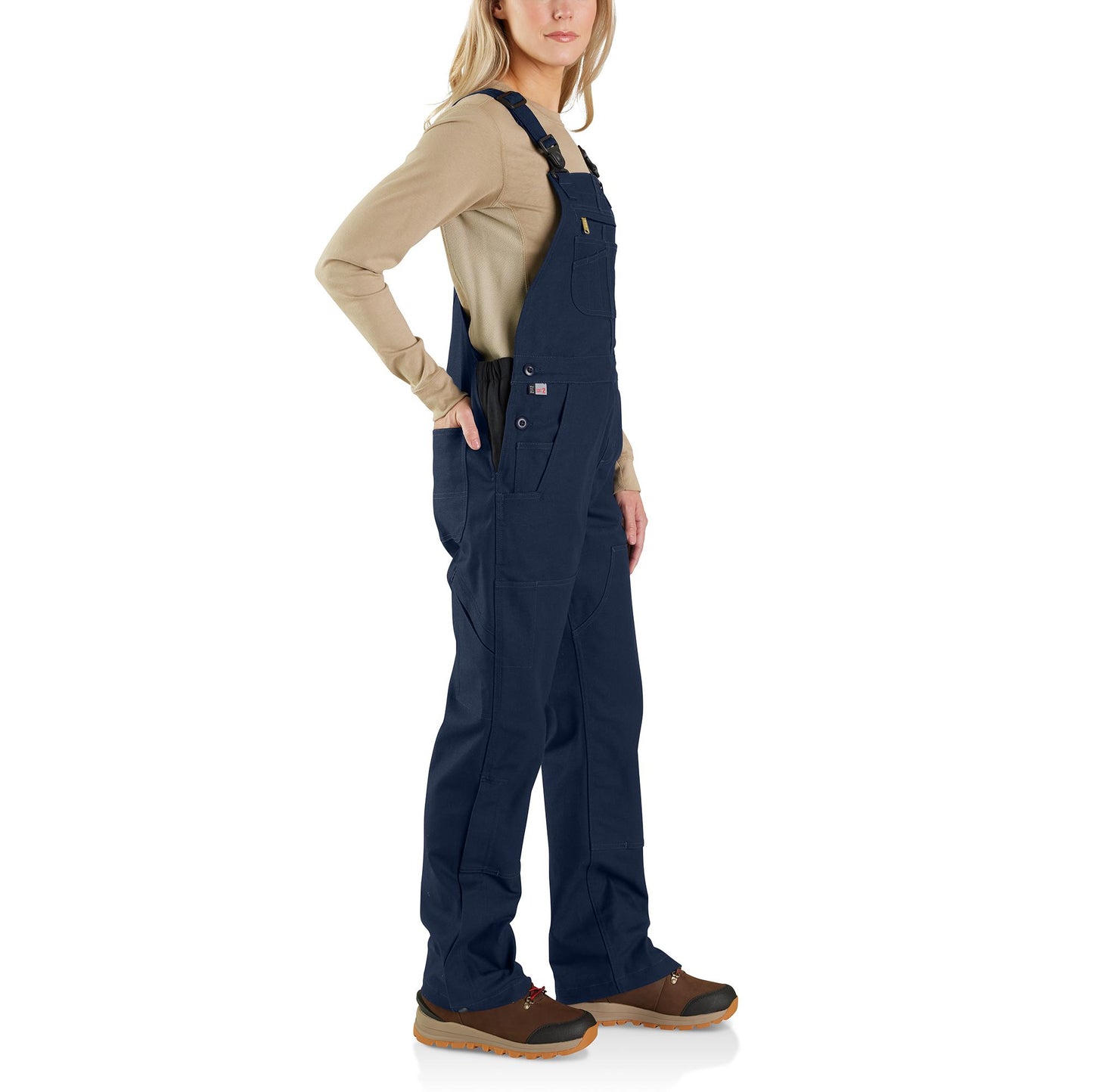 CARHARTT FR - FLAME RESISTANT RUGGED FLEX LOOSE FIT DUCK BIB OVERALL - 105780-DNY