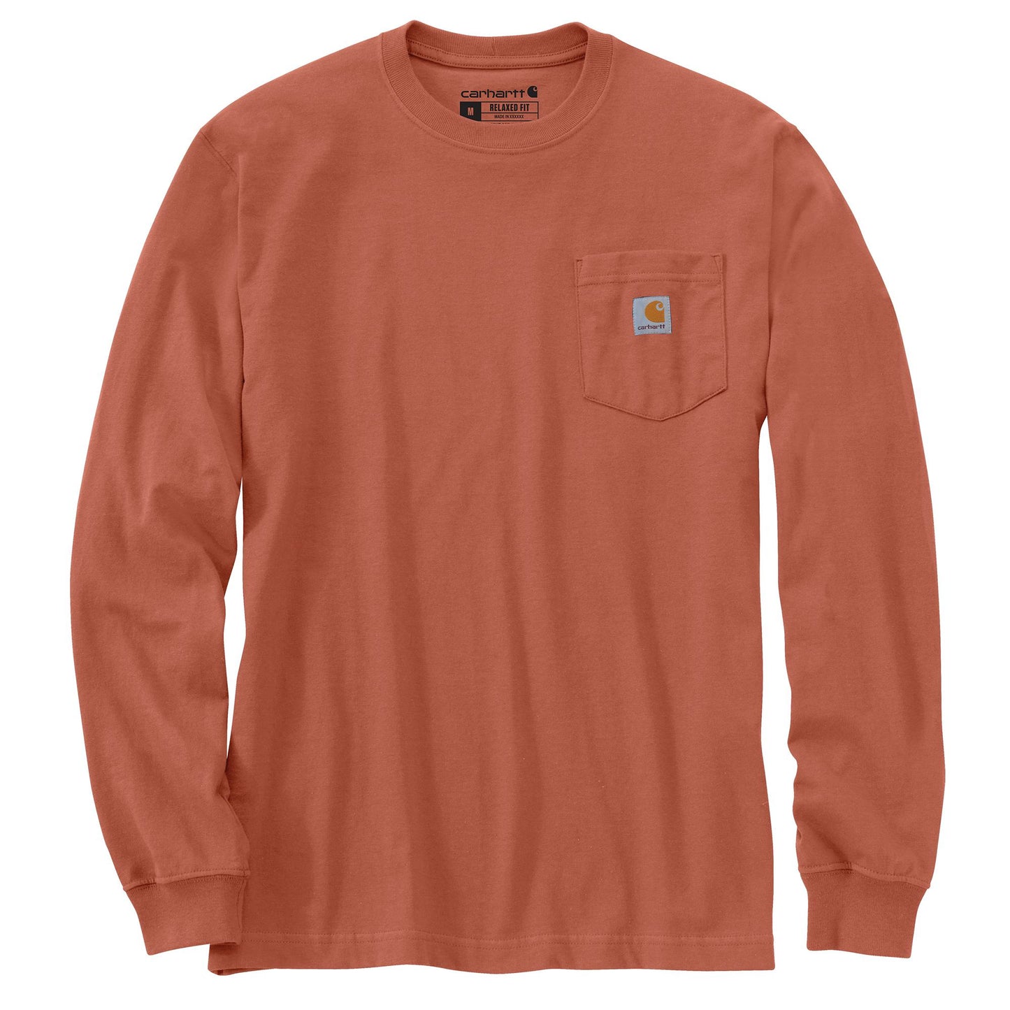 CARHARTT - RELAXED FIT HEAVYWEIGHT LONG-SLEEVE POCKET MOUNTAIN GRAPHIC T-SHIRT - 105955