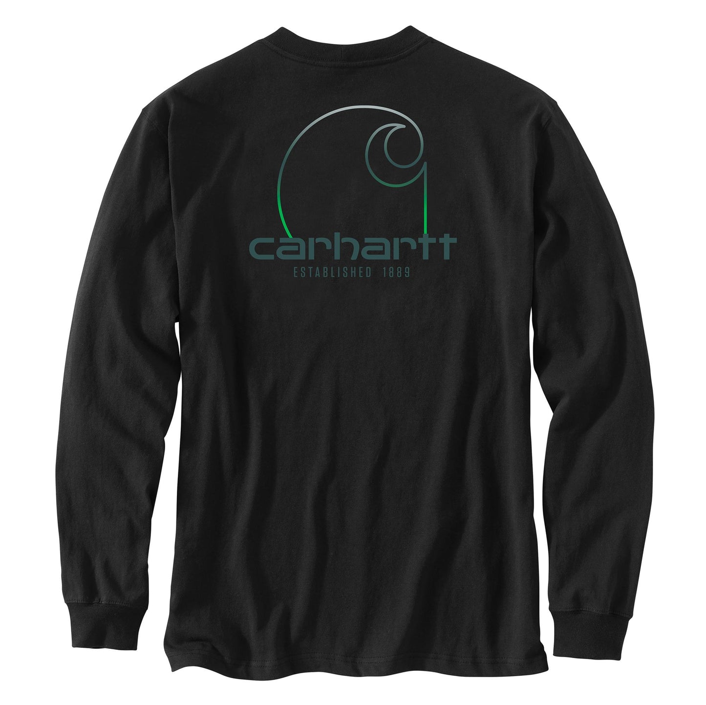 CARHARTT - LOOSE FIT HEAVYWEIGHT LONG-SLEEVE POCKET C GRAPHIC T-SHIRT - 106125