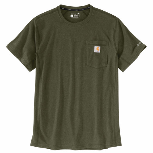 CARHARTT - FORCE RELAXED FIT MIDWEIGHT SHORT-SLEEVE POCKET T-SHIRT - 104616-G73