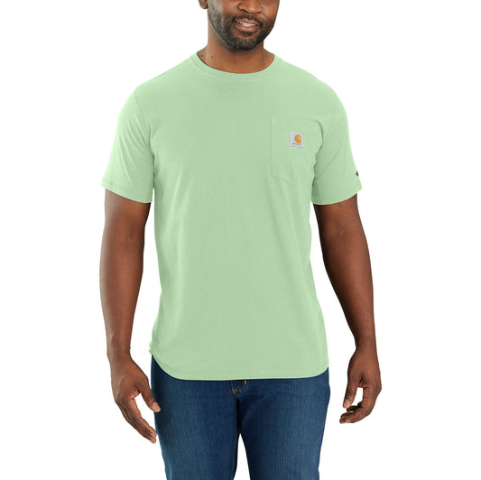 CARHARTT - FORCE RELAXED FIT MIDWEIGHT SHORT-SLEEVE POCKET T-SHIRT - 104616-GD7