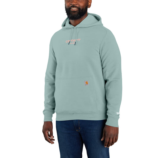 CARHARTT - FORCE RELAXED FIT LIGHTWEIGHT LOGO GRAPHIC SWEATSHIRT - 105569-HA4