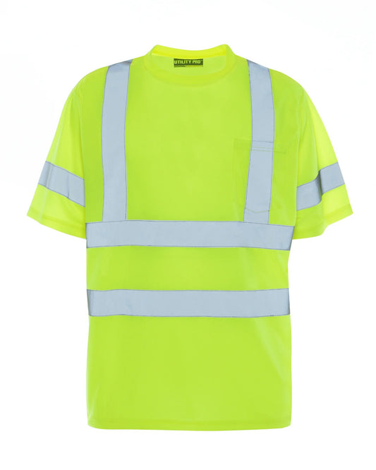 UTILITY PRO - HIVIS S/S CLASS 3 TEE - UHV302X
