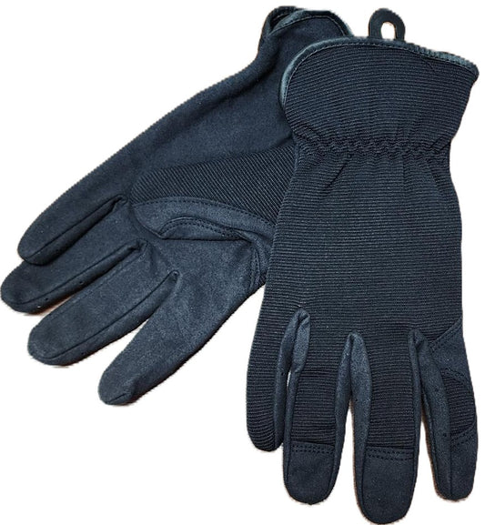 GOLDEN STAG - SYNTHETIC MECHANIC BLACK MESH GLOVES - 20