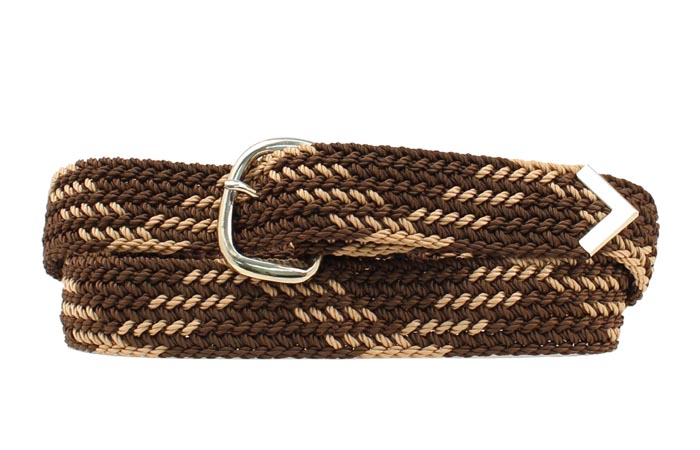 M&F - DOUBLE S WOVEN ROPE BELT