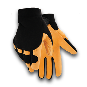 GOLDEN STAG - PREMIUM DEERSKIN SEAMLESS PALM GLOVES - 2150