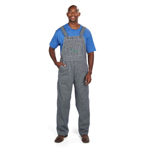 KEY APPAREL - HICKORY STRIPE OVERALLS - 273.47
