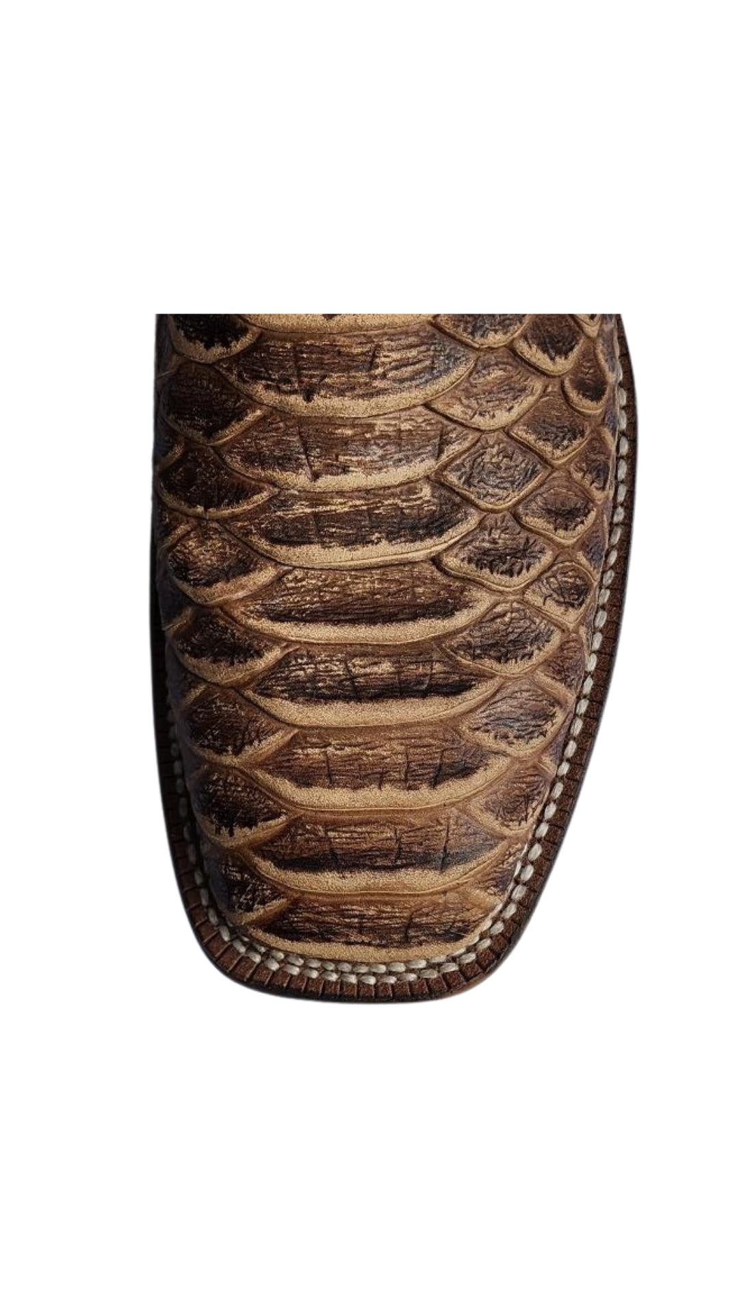 NOCONA - 12" PIRUCU FISH PRINT SQUARE TOE - HR5604