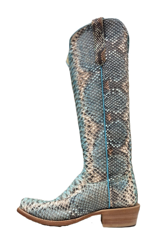 R. WATSON - WOMEN'S TEAL & COPPER PYTHON