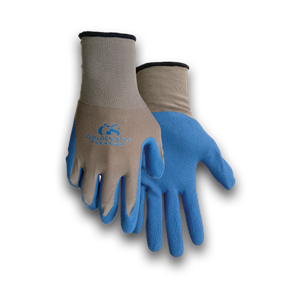 GOLDEN STAG - BLUE PALM LATEX DIPPED GLOVES - 3378