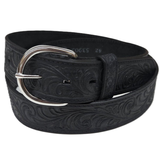 JUSTIN - SCROLL TOOLED BELT