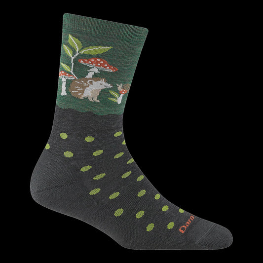 DARN TOUGH VERMONT - WILD LIFE CREW LIGHTWEIGHT WITH CUSHION - 6105