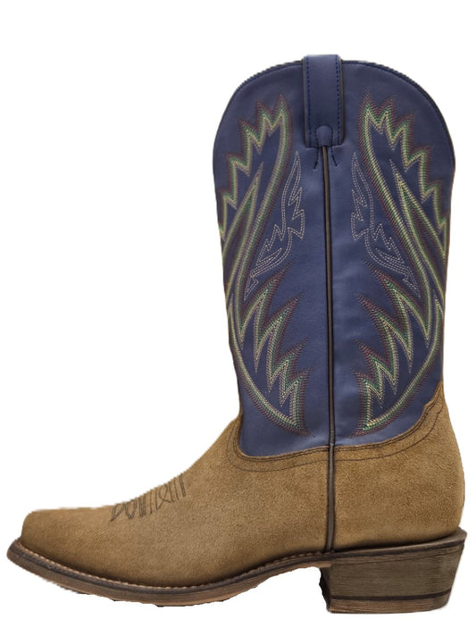 NOCONA - MEN'S CUTTER TOE SUEDED WESTERN BOOT