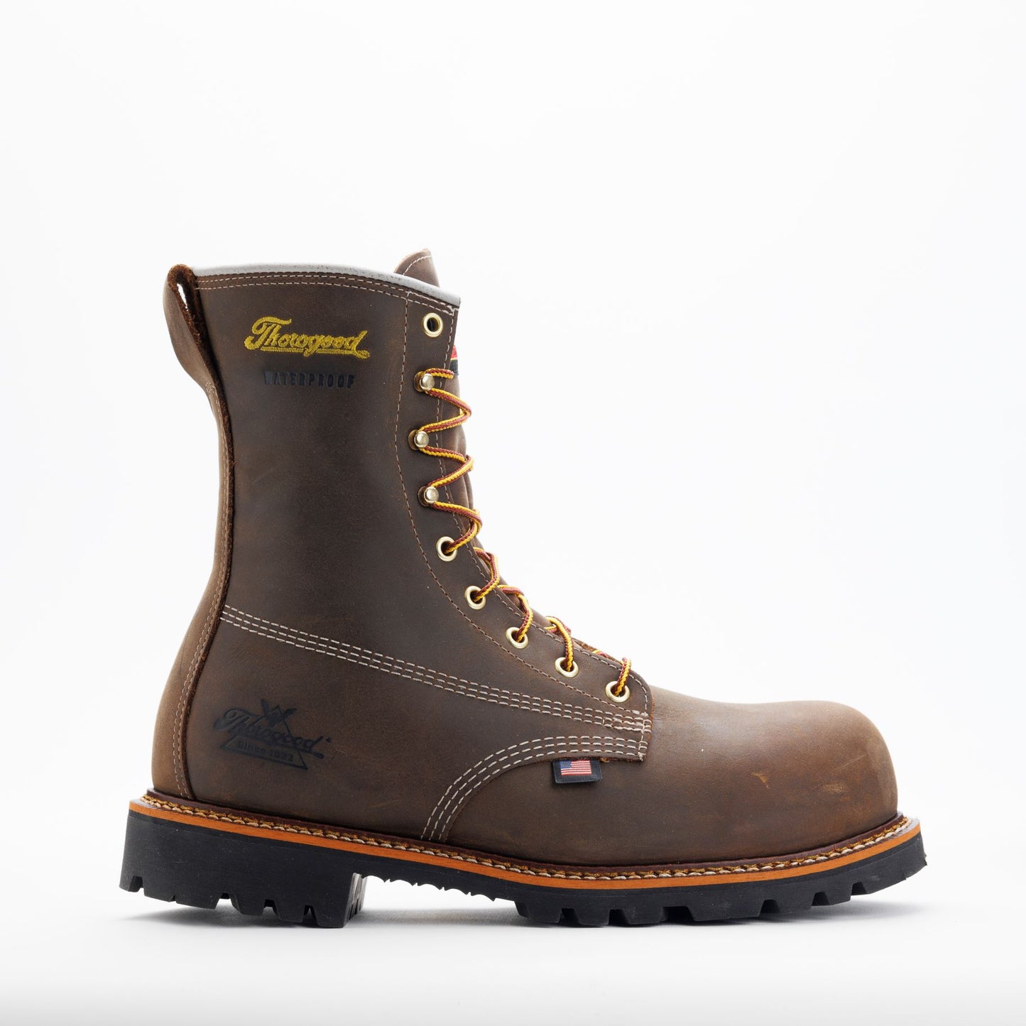 THOROGOOD - 8" AMERICAN LEGACY - CRAZY HORSE - WATERPROOF - AMERICAN MADE (NANO TOE)  - 804-4248