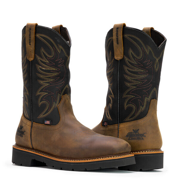 THOROGOOD - 11" - AMERICAN HERITAGE WELLINGTON - WATERPROOF -  AMERICAN MADE (SAFETY TOE) - 804-4330