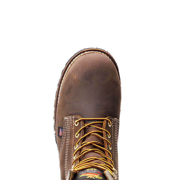 THOROGOOD - 8" AMERICAN LEGACY - 400G INSULATED - CRAZY HORSE - WATERPROOF - AMERICAN MADE (NANO TOE )  - 804-4520