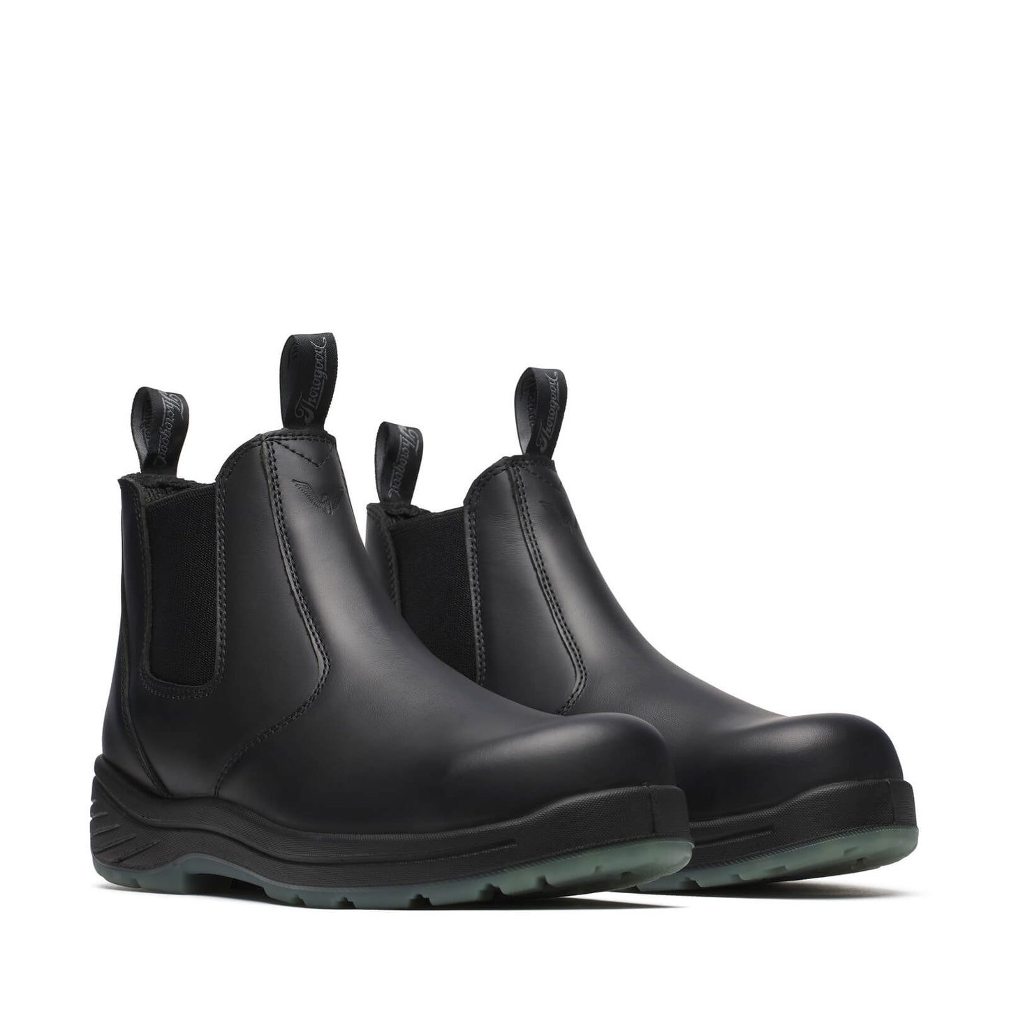 THOROGOOD - 6" BLACK QUICK RELEASE STATION BOOT WITH TRANSLUCENT BOTTOM (COMPOSITE TOE)