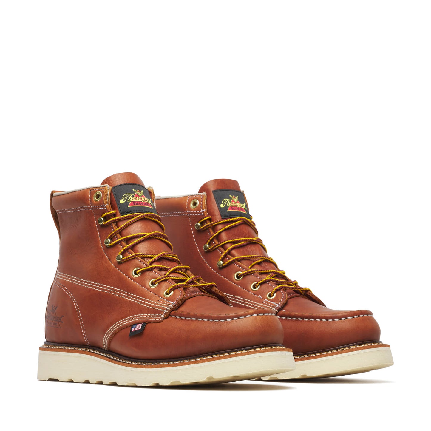 THOROGOOD - 6" AMERICAN HERITAGE MOC TOE MAXWEAR WEDGE - AMERICAN MADE