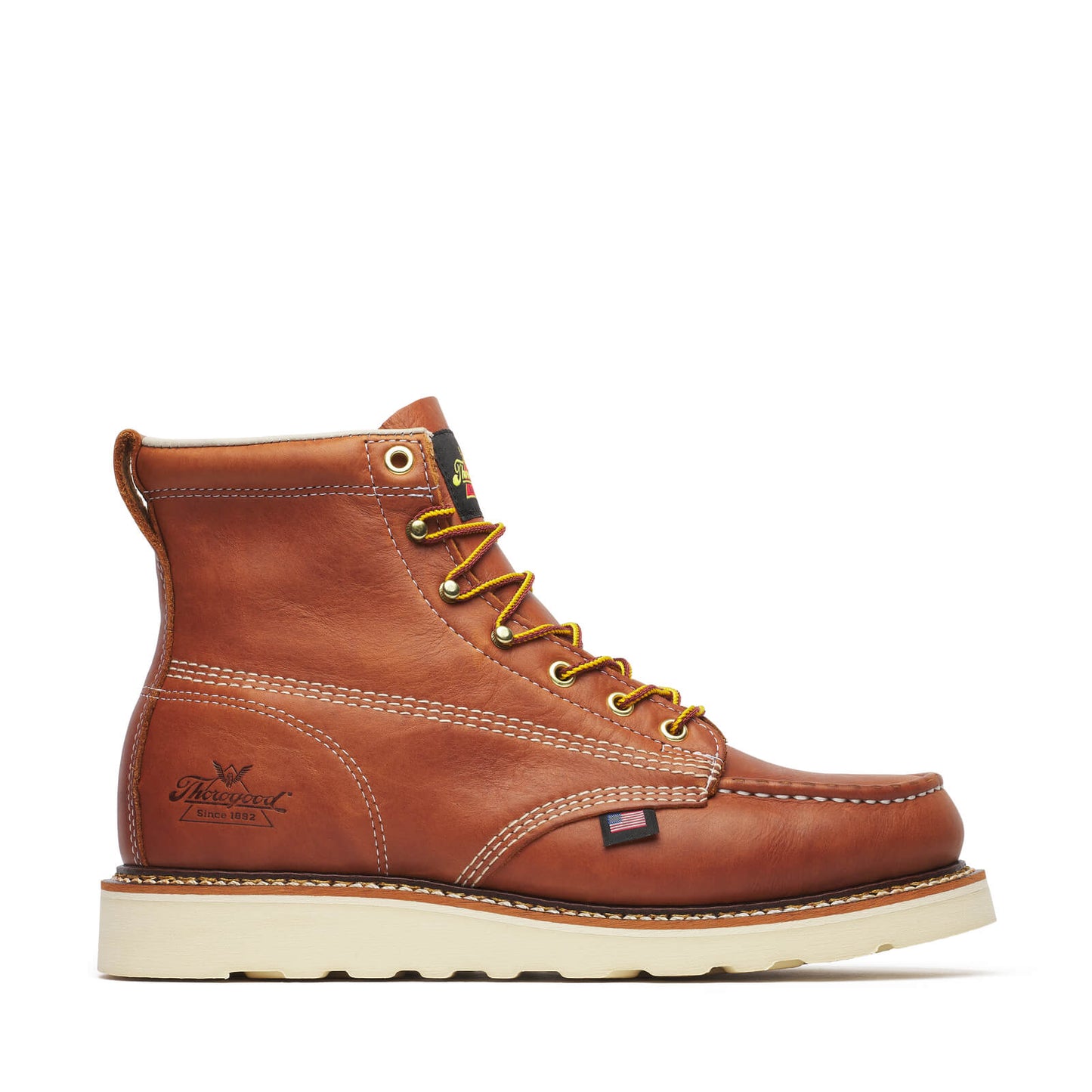 THOROGOOD - 6" AMERICAN HERITAGE MOC TOE MAXWEAR WEDGE - AMERICAN MADE