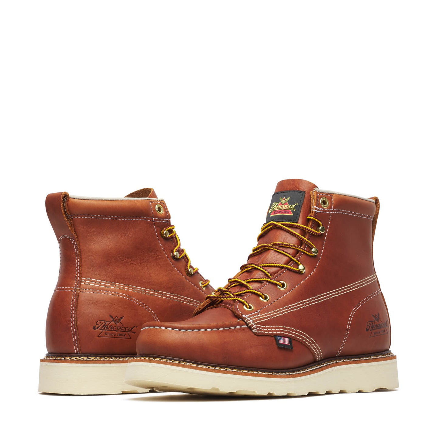 THOROGOOD - 6" AMERICAN HERITAGE MOC TOE MAXWEAR WEDGE - AMERICAN MADE