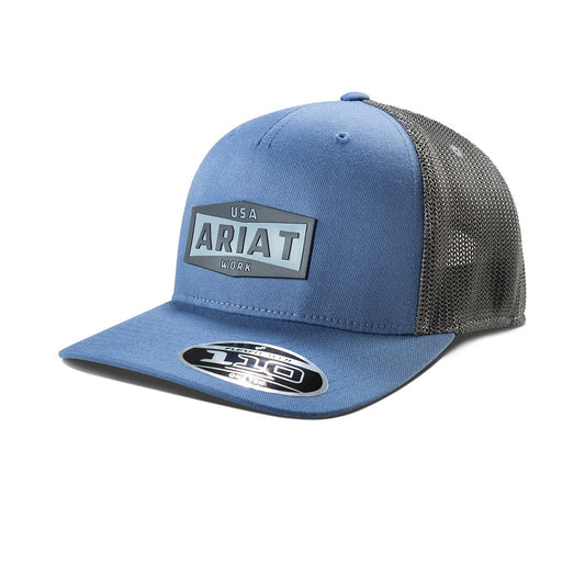 M&F - ARIAT WORK USA PATCH BLUE SNAPBACK - A290001027